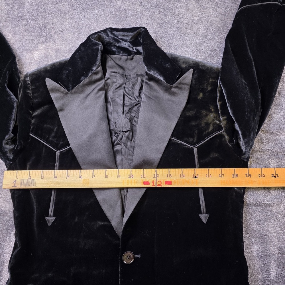 Ralph Lauren Purple Label Walker Velvet Tuxedo Jacket Womens 4 Western $3,490 - Picture 3 of 7
